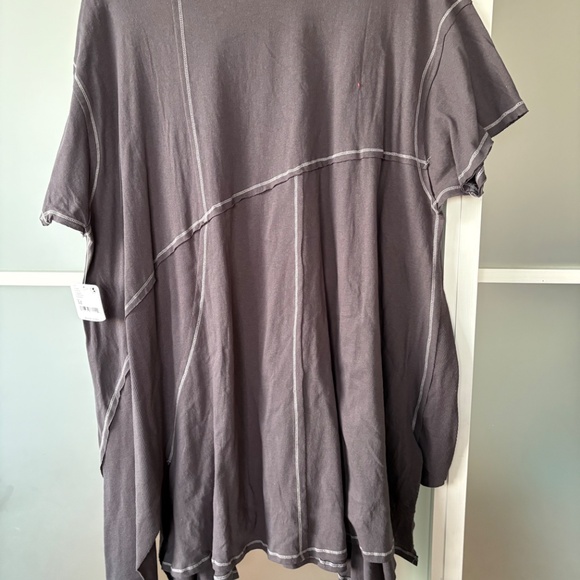 Grey Swing T-shirt from Intately by Free People NWT Sz. M - Picture 5 of 9
